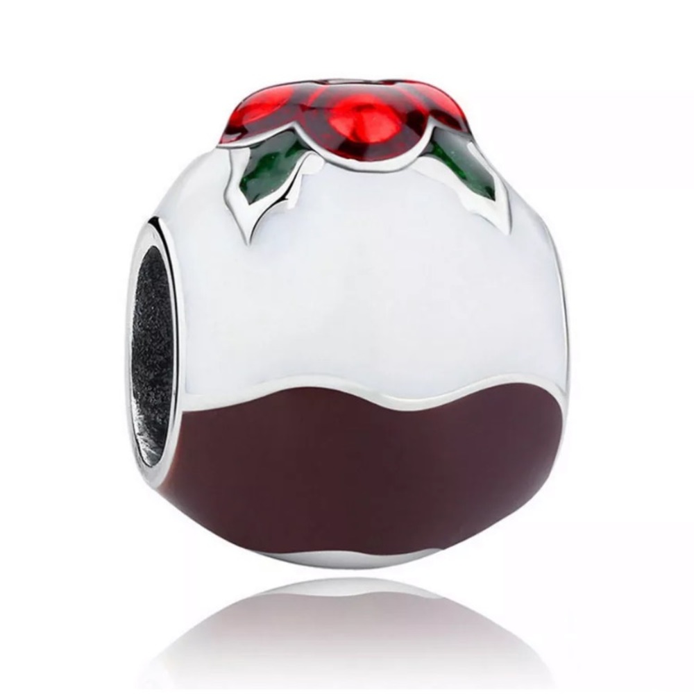 S925 ALE Christmas Pudding Charm - Not Pandora